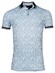 Giordano Fabio Dynamic Flex Geometric Dot Circles Polo Groen-Blauw