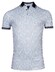 Giordano Fabio Dynamic Flex Geometric Dot Circles Polo Oranje-Blauw