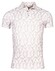 Giordano Formentini Dynamic Flex Feather Pattern Polo Licht Zand