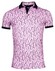 Giordano Genardi Piqué Fantasy Wave Lines Poloshirt Pink