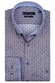 Giordano Ivy Button Down Bird Pattern Overhemd Donker Bruin