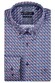 Giordano Ivy Button Down Graphic Pattern Overhemd Rood-Blauw
