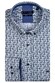 Giordano Ivy Button Down Multi Fantasy Triangle Dots Pattern Overhemd Donkergroen-Wit