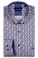 Giordano Ivy Button Down Multi Fantasy Triangle Dots Pattern Overhemd Paars-Wit
