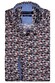 Giordano Ivy Button Down Multicolor Graphic Pattern Overhemd Rood-Multi