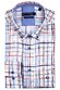 Giordano Ivy Colorful Fantasy Check Overhemd Midden Rood
