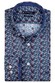 Giordano Ivy Colorful Pattern Overhemd Dark Navy