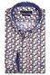 Giordano Ivy Colorful Pattern Overhemd Donker Groen