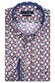 Giordano Ivy Colorful Pattern Shirt Red