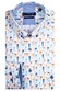 Giordano Ivy Fantasy Jellyfish Pattern Overhemd Oranje-Blauw