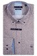 Giordano Ivy Graphic Circles Pattern Overhemd Bruin-Blauw