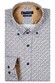 Giordano Ivy Mini Graphic Pattern Overhemd Donkerbruin-Multi