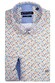 Giordano Ivy Multi Diagonal Pattern Overhemd Oranje-Blauw