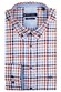 Giordano Ivy Multi Mini Check Overhemd Bruin-Blauw