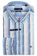 Giordano Ivy Multicolor Stripes Button Down Overhemd Geel-Blauw