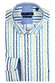 Giordano Ivy Waterbrush Stripe Pattern Overhemd Groen-Blauw