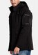 Giordano Jacket Removable Hood Water and Windproof Jack Black
