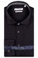 Giordano Knitted Dynamic Flex Maggiore Semi Cutaway Shirt Black