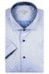 Giordano Lago Semi Cutaway Solid Fine Twill Overhemd Blauw