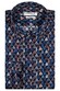 Giordano Maggiore Autumn Leaves Pattern Shirt Navy