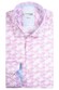 Giordano Maggiore Colorful Waves Pattern Overhemd Zacht Roze