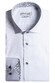 Giordano Maggiore Fine Twill Mini Squares Contrast Shirt White