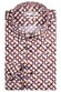 Giordano Maggiore Geometric Pattern Shirt Pink