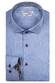 Giordano Maggiore Micro Pied de Poule Floral Contrast Overhemd Licht Blauw