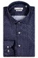 Giordano Maggiore Semi Cutaway Mini Pattern Overhemd Navy-Lichtblauw