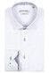 Giordano Maggiore Semi Cutaway Plain Twill Contrast Stripe Shirt White