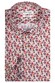 Giordano Maggiore Small Flower Pattern Overhemd Rood-Bruin