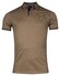 Giordano Nico Signature Polo Piqué Solid Color Polo Donker Zand