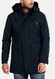 Giordano Parka Removable Hood Water and Windproof Jack Dark Navy