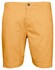 Giordano Porter Elastic Waist Garment Dyed Twill Cotton Stretch Bermuda Yellow