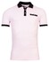 Giordano Rico Two-Tone Technical Piqué Poloshirt Soft Pink