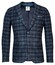 Giordano Robert Wool Mix Check Colbert Navy