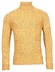 Giordano Roll Neck Fantasy Cable Knit Wool Blend With Cashmere Trui Oker