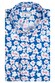 Giordano Row Cutaway Abstract Flowers Overhemd Blauw-Rood