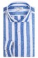 Giordano Row Cutaway Bold Stripes Shirt Navy
