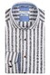Giordano Row Cutaway Cotton Slub Stripe Overhemd Donker Groen