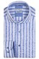 Giordano Row Cutaway Cotton Slub Stripe Overhemd Licht Blauw