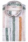 Giordano Row Semi Cutaway Bold Linen Stripe Shirt White-Multi