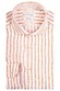 Giordano Row Wide Stripe Linen Shirt Fine Orange