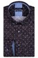 Giordano Stretch Mini Dots Print Ivy Button Down Overhemd Donker Bruin
