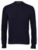 Gran Sasso Felted Cashmere Crew Neck Pullover Navy