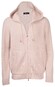 Gran Sasso Fisherman's Rib 2-Ply Cashmere Hooded Cardigan Cardigan Beige