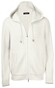 Gran Sasso Fisherman's Rib 2-Ply Cashmere Hooded Cardigan Cardigan White