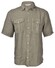 Gran Sasso Linen Vintage Shirt Shirt Military Green