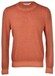 Gran Sasso Ribbed Details Vintage Crew Neck Pullover Red