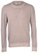 Gran Sasso Ribbed Details Vintage Crew Neck Trui Dove Grey